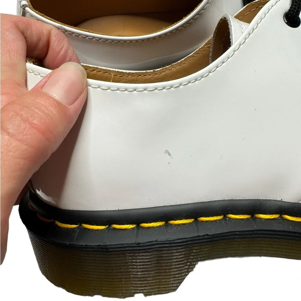 Dr. Martens | NWOB 1461 Classic Oxford in White Patent UK5/US7